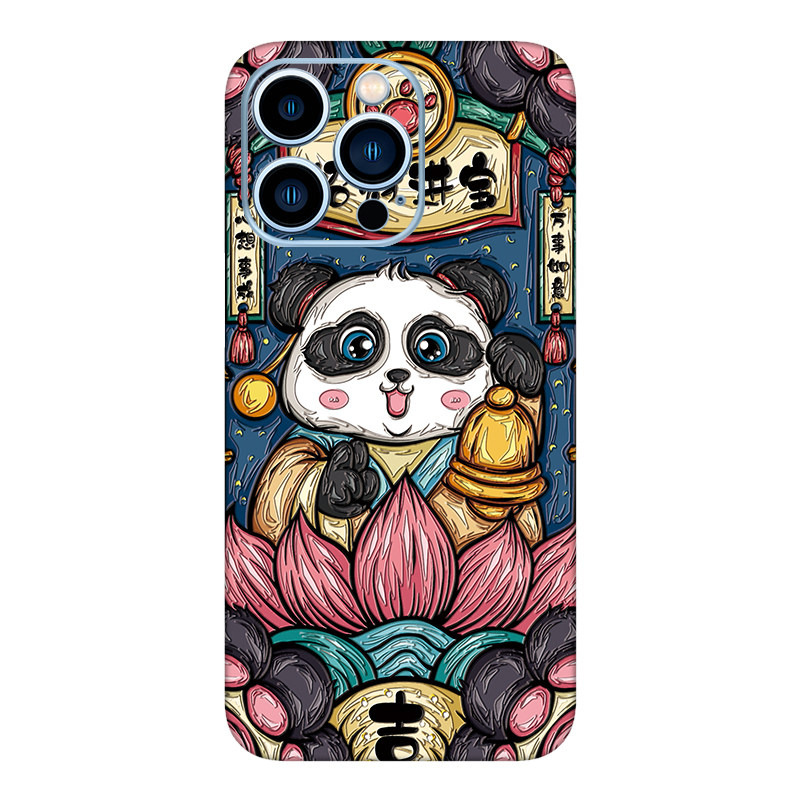 苹果17Pro浮雕手机背膜适用iPhone16贴纸15plus后膜13全包12彩膜xsmax贴膜14