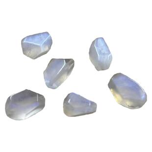 纯天然水晶月光石散珠不规则随形diy配件配珠文玩配饰半成品单珠