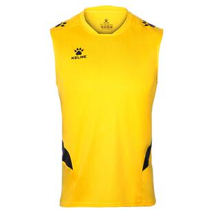 天朗足球卡尔美KELME中甲22年运动训练无袖足球服背心0251BX1001