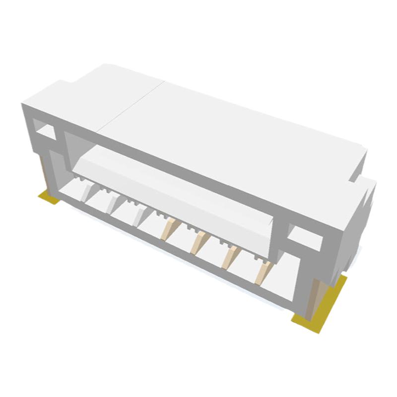 GH系列连接器PCB封装库 JST日本压着端子 1.25mm间距 AD格式 带3D