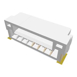 GH系列连接器PCB封装库 JST日本压着端子 1.25mm间距 AD格式 带3D