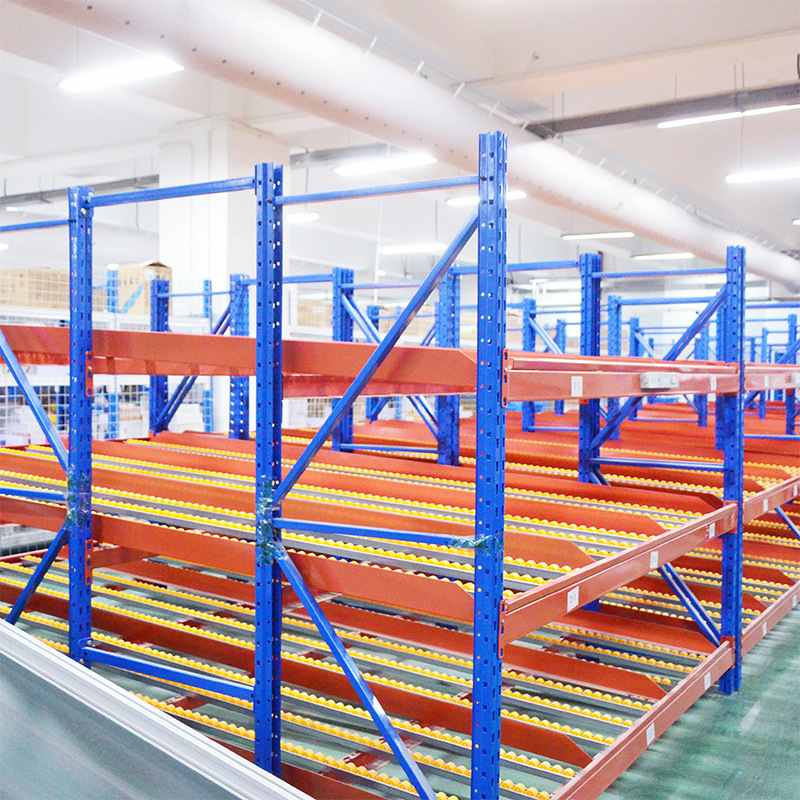 湖南流利条滚轮货架置物架仓储货架铁架仓库阁楼流利货架批发