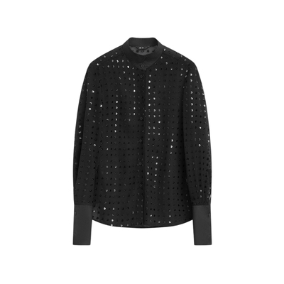 【播奥莱】播 bo 商场同款立领衬衫女24新款衬衣BDR2CD2637