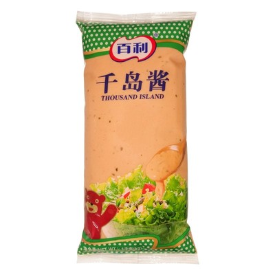 百利香甜水果蔬菜手抓饼千岛酱