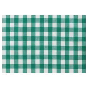 日本进口40支色织纯棉面料9mm大格子清原DIY手工装饰清新服装布料