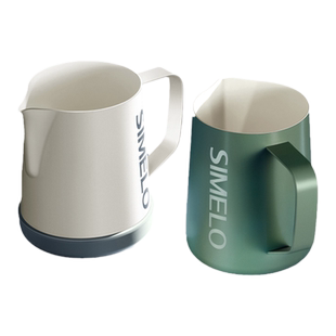 simelo施美乐拉花缸尖嘴奶泡杯咖啡器具奶泡缸打奶缸咖啡拉花杯
