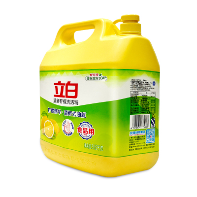 立白清新去油柠檬精华洗洁精
