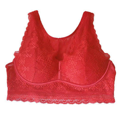 weiweisirou性感红色美背无钢圈