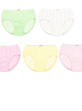 unifriendA类女宝三角内裤纯棉