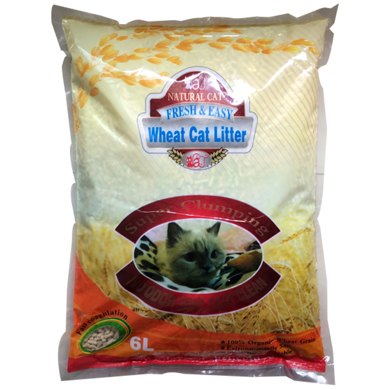 lovecat原味猫砂豆腐砂小麦猫砂结团除臭天然植物豆腐猫砂猫沙
