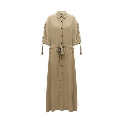 COCOBELLA100%莱赛尔衬衫裙