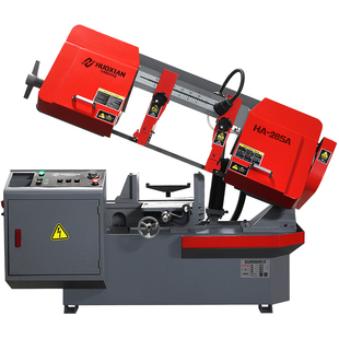 带锯床自动钢材金属切割机卧式45度角剧床带锯机大型大功率工业级