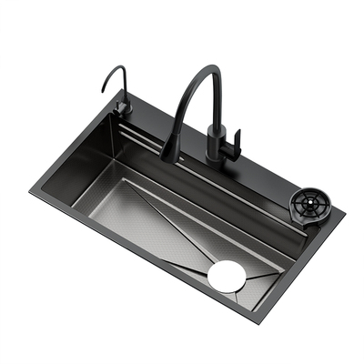 厨房洗菜盆大单槽米粒压纹SUS304