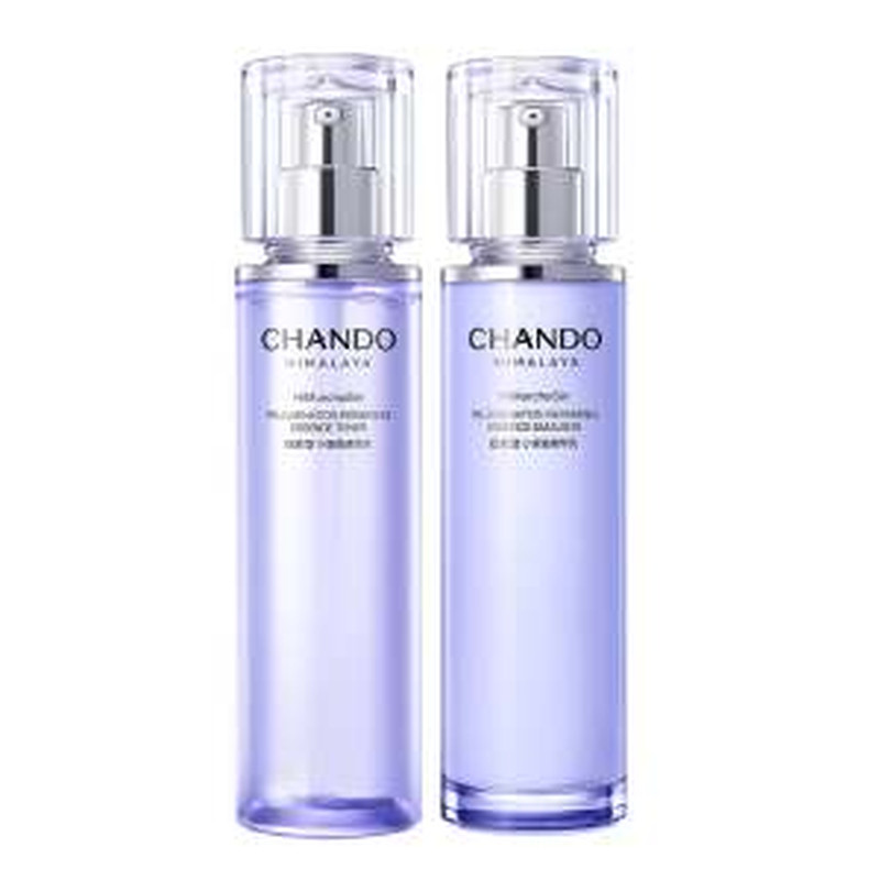 【达人直播】自然堂小紫瓶水乳抗疲老紧致淡纹敏肌适用