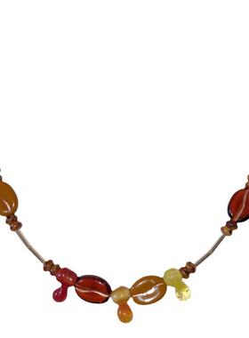 项链原创琉璃秋冬新款串珠