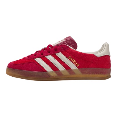 阿迪达斯女鞋三叶草新款gazelle低帮板鞋男复古运动休闲鞋 IE1051