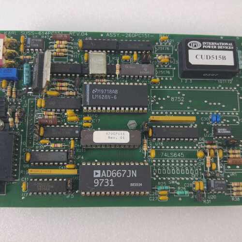 KARL SUSS 614PC151 REV. 04, 260PC151 BOARD, 260PC161-01, 614
