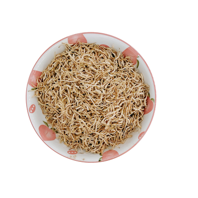 金银花茶熟炒制平邑金银花罐装