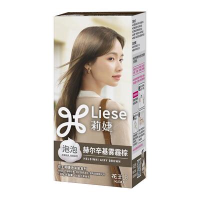 花王莉婕多色泡泡染发彩染/盖白