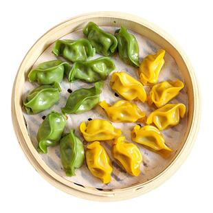 【2袋装】天悦名坊素食佛家纯素食三鲜水饺菌菇饺子速冻早餐蒸饺
