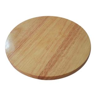 实木加厚圆凳面板吧台凳面木圆凳子铁腿椅子座板元凳子圆形坐面凳