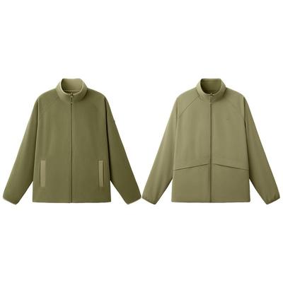 蕉下双面软壳衣男款加绒外套摇粒绒户外防风保暖防泼水万粒绒夹克