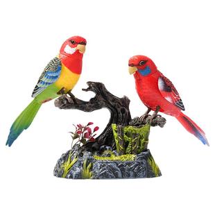 仿真鹦鹉会说话的小鸟玩具鸟笼儿童笼子电动老人家解闷神器老年人