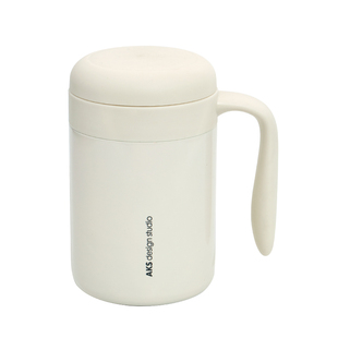 AKS保温杯高颜值咖啡杯办公杯茶水分离泡茶杯家用带手柄水杯男女