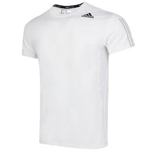 阿迪达斯男士t恤官方旗舰正品夏季薄款半袖体恤运动速干短袖男款