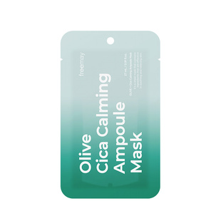 韩国化解丨Freemay纯素橄榄积雪草舒缓安瓶面膜 oliveyoung推荐