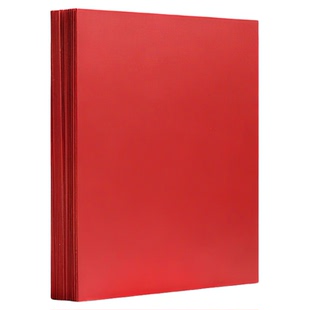 中国红彩色复印纸打印纸大红A4500张4K手工硬A4幼儿园A3硬纸红色纸婚礼纸张大尺寸色彩红色背景全开红色卡纸