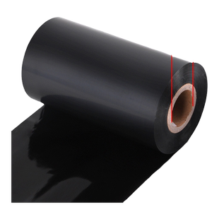 适用ZEBRA斑马ZD888T热转印GT800不干胶铜版纸条码标签打印机110mm×300m增强蜡基全树脂混合CR得力碳带卷CN