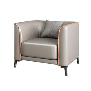 简约现代单人沙发售楼处洽谈沙发椅酒店美容院会所接待休息小沙发