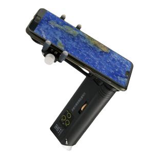 卡兰德OMA-100X倍+AX-10型手机夹持装置组合 连续变倍至200倍放大镜显微镜手电筒古玩瓷器痕迹辅助鉴定