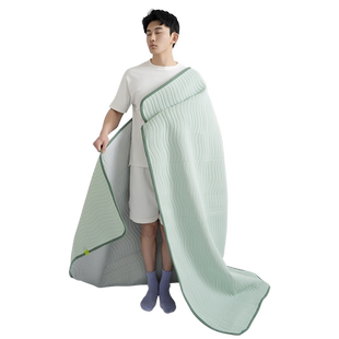 AMJ霜感凉席艾美家cool乳胶薄垫软席凉感透气可水洗折叠冰丝席