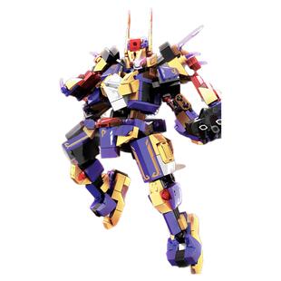 森宝积木吕布BB战士国产机甲模型拼搭积木男孩拼装玩具礼物