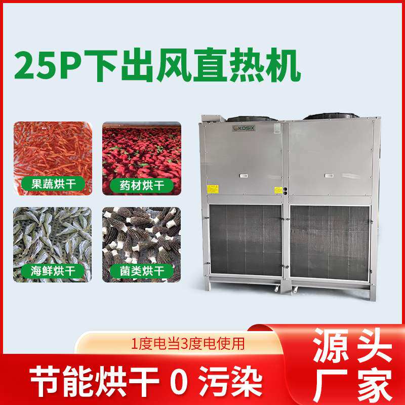 新款可定制果蔬收纳烘干药材烘干保鲜25P下出风直热机海鲜除湿机