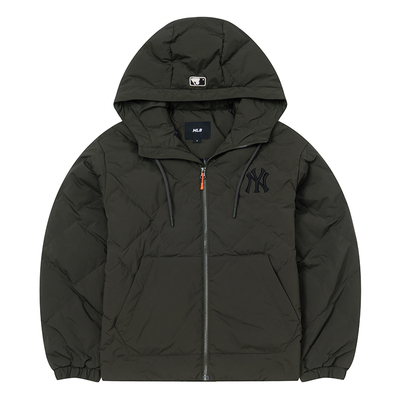 MLB官方NY短款羽绒服男女装25冬季运动休闲保暖外套夹克3ADJB2756