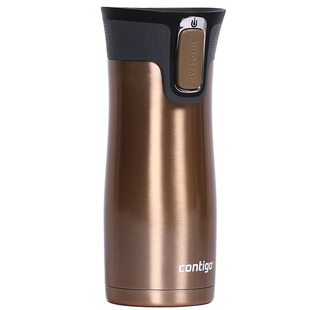 美国contigo正品康迪克保温杯单手汽车杯子不锈钢办公车载水杯