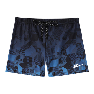 回力男士泳裤防尴尬专业平角游泳裤男泡温泉泳装速干游泳装备全套