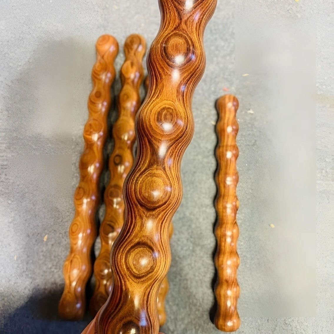 沙漠铁木筋骨棒家用擀筋棒葫芦棍腰酸背痛敲打肩背颈椎按摩锤实木