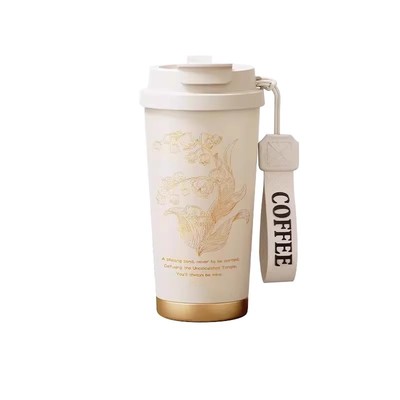 ins风高颜值吸管杯双饮杯大容量