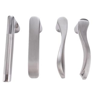 卧室卫生间门把手手柄不锈钢室内门老式锁具配件门把卫浴安装