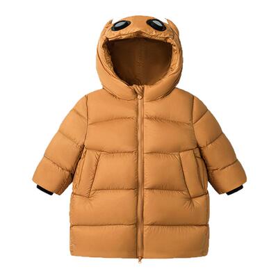 迷你巴拉儿童羽绒服外套长款冬