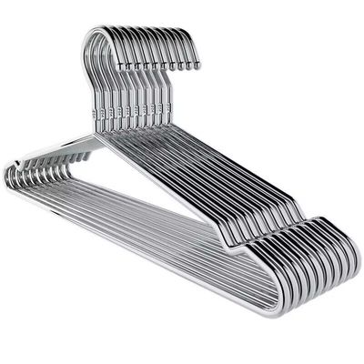 304不锈钢衣架家用挂衣架子凉晾衣撑加粗加厚阳台晒衣挂衣服挂钩