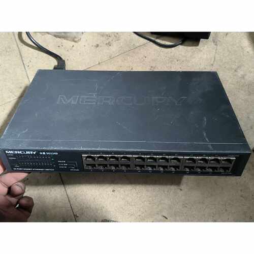 议价MERCURY水星 SG124D 24口千兆交换机，原装正品