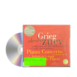 格里格A小调协奏曲G小调歌曲 正版CD NIFCCD106