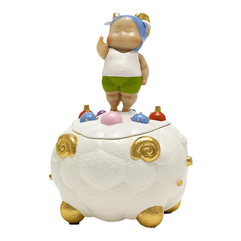 稀奇月光宝盒白羊星座酒柜装饰品
