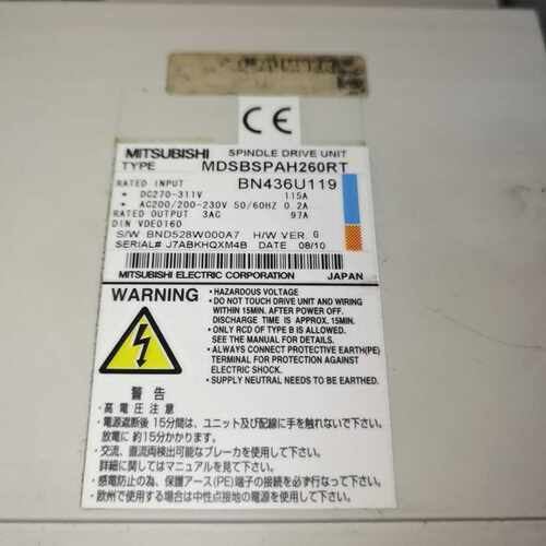议价MDSBSPAH260RT主轴驱动
