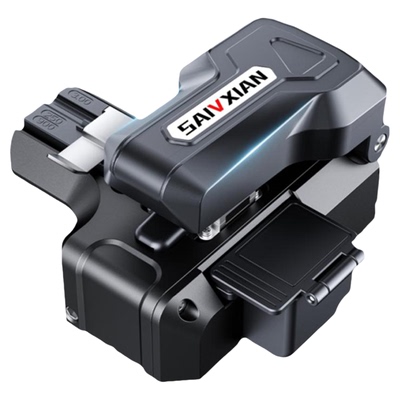 赛纤M9一步式光纤切割刀全自动按压切割刀片旋转无需工具光纤冷接热熔高精度切割机光缆皮线尾纤裸纤干线切割